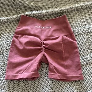 Worn twice alphalete spandex shorts